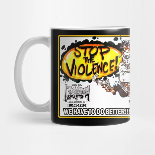 STOP THE VIOLENCE - ASYLUM EDIT by DHARRIS68